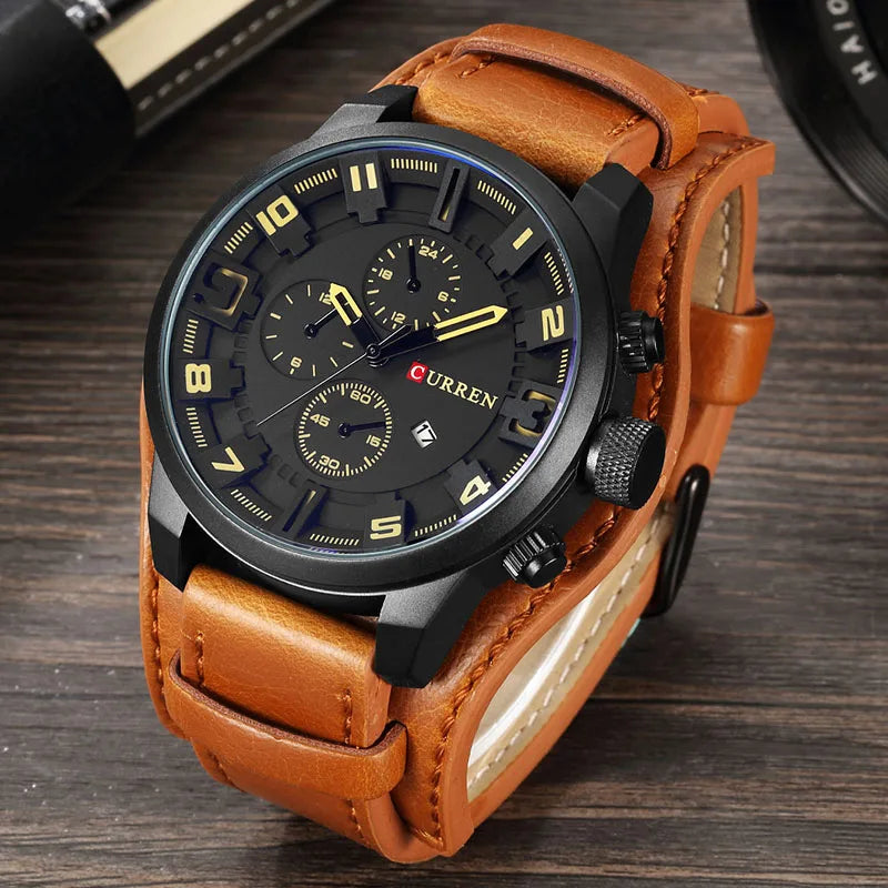 Reloj de Cuarzo Curren CURREN8225 — Estilo Deportivo Clásico