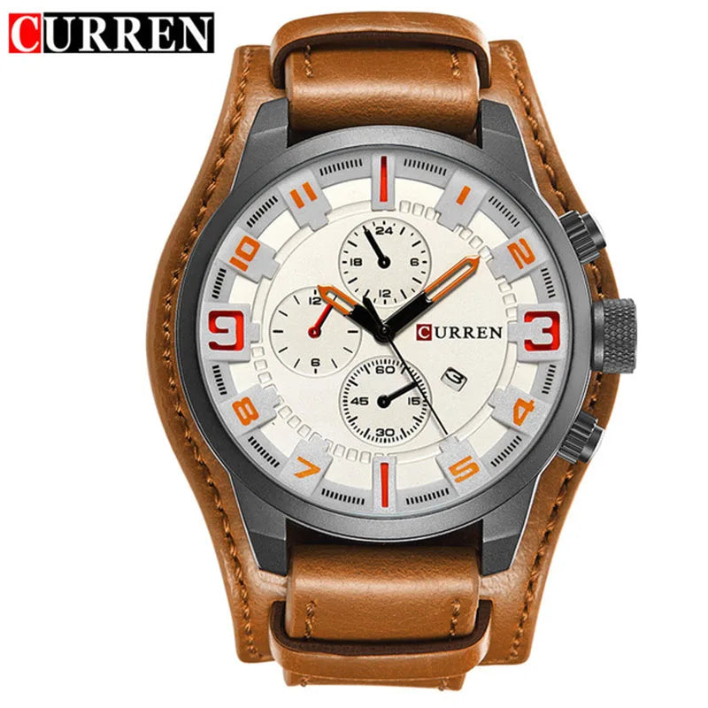 Reloj de Cuarzo Curren CURREN8225 — Estilo Deportivo Clásico