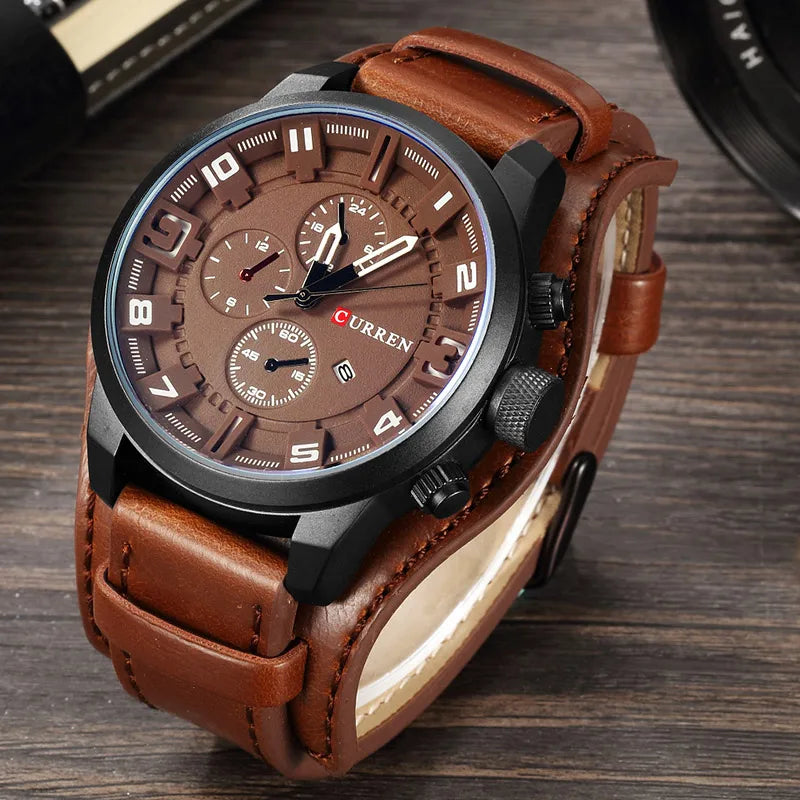 Reloj de Cuarzo Curren CURREN8225 — Estilo Deportivo Clásico