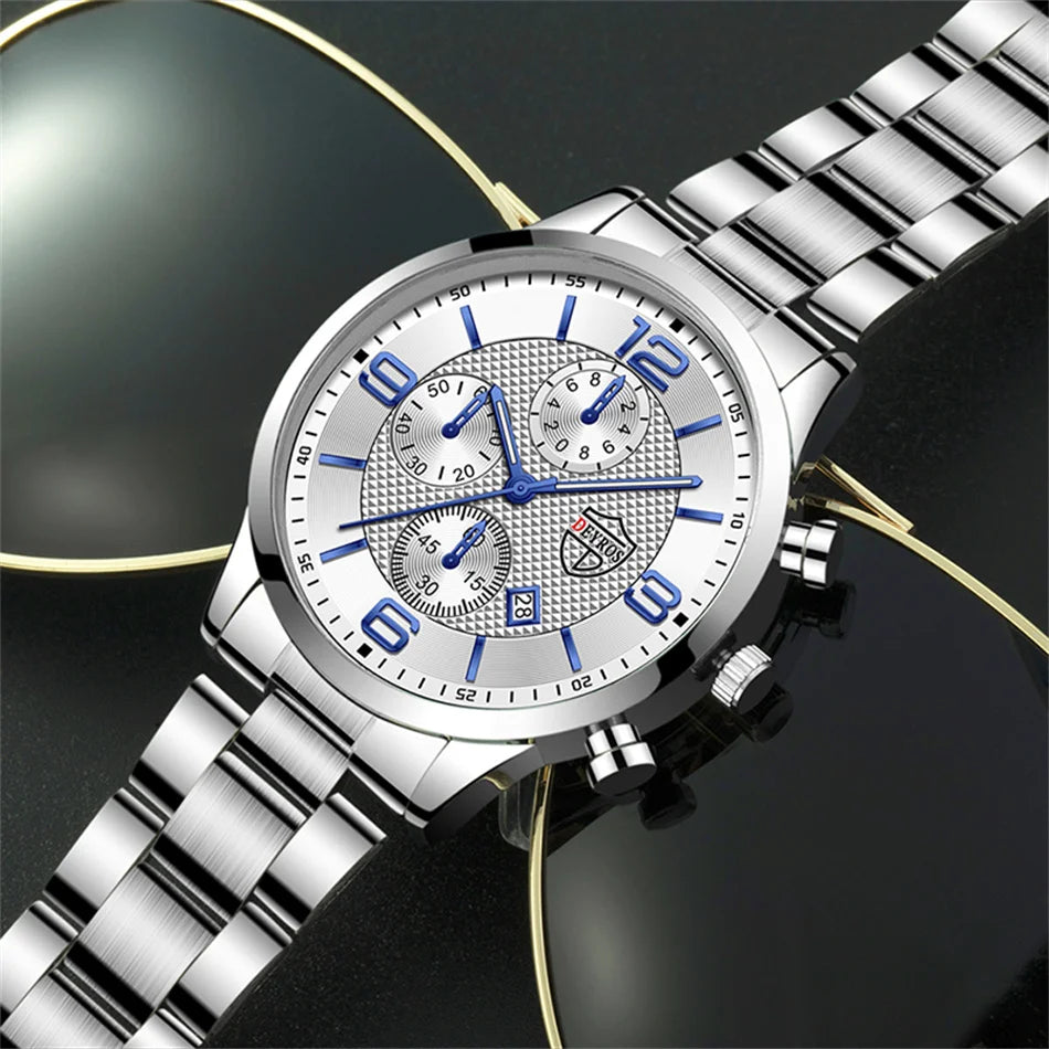 Reloj de Cuarzo DEYROS DS1534 — Estilo Business Clásico