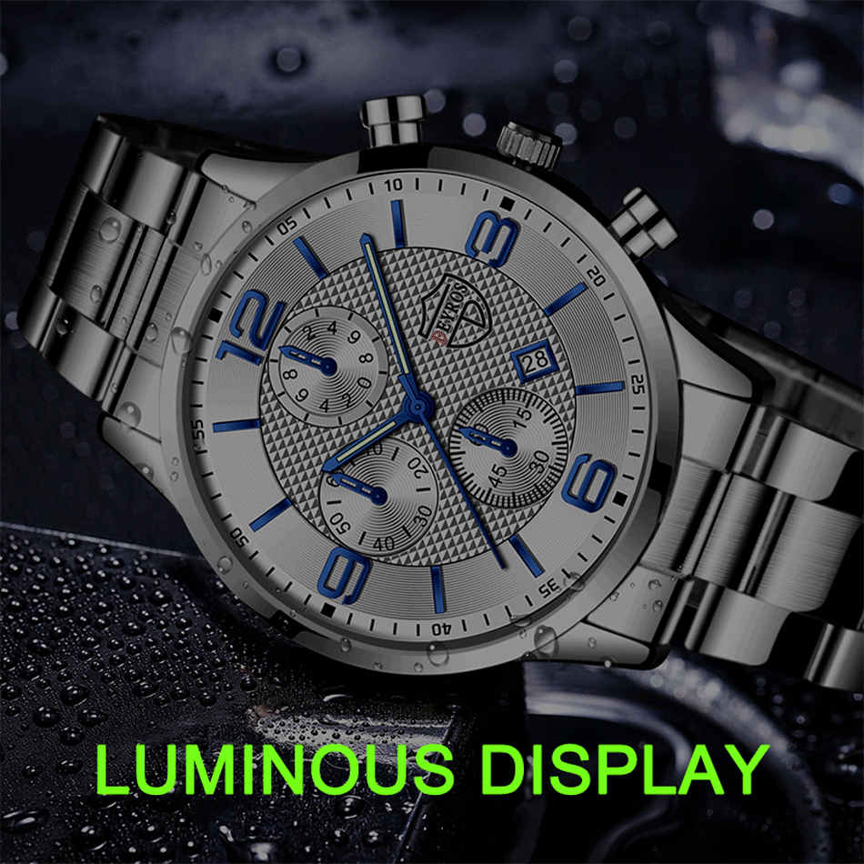 Reloj de Cuarzo DEYROS DS1534 — Estilo Business Clásico