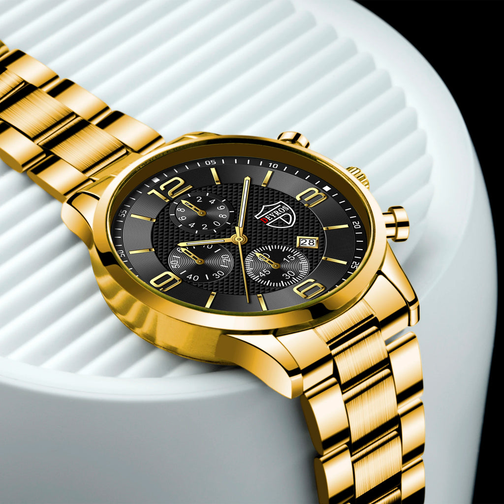 Reloj de Cuarzo DEYROS DS1534 — Estilo Business Clásico