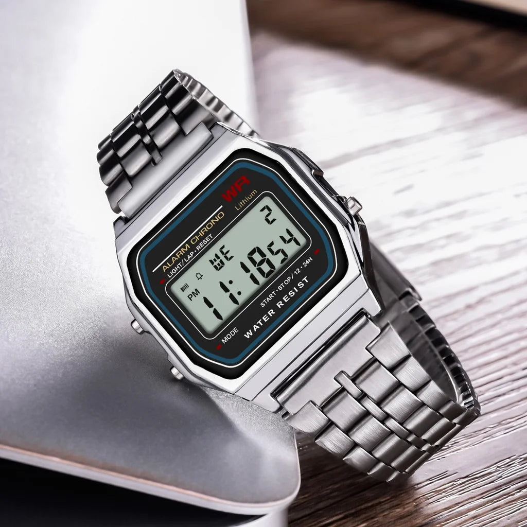 Reloj Digital TINUORA TMC212 — Diseño Rectangular Moderno