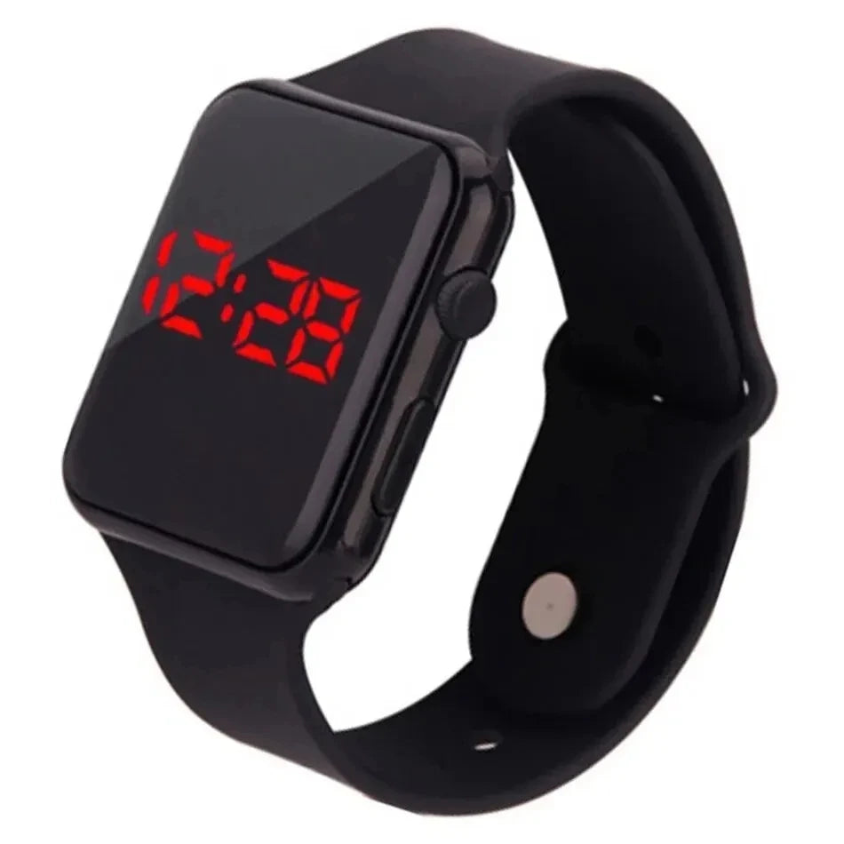 Reloj Digital LED — Diseño Deportivo y Moderno