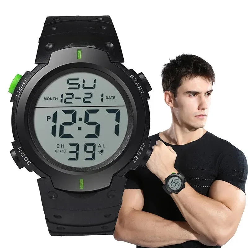 Reloj Digital Deportivo — Diseño Resistente y Funcional