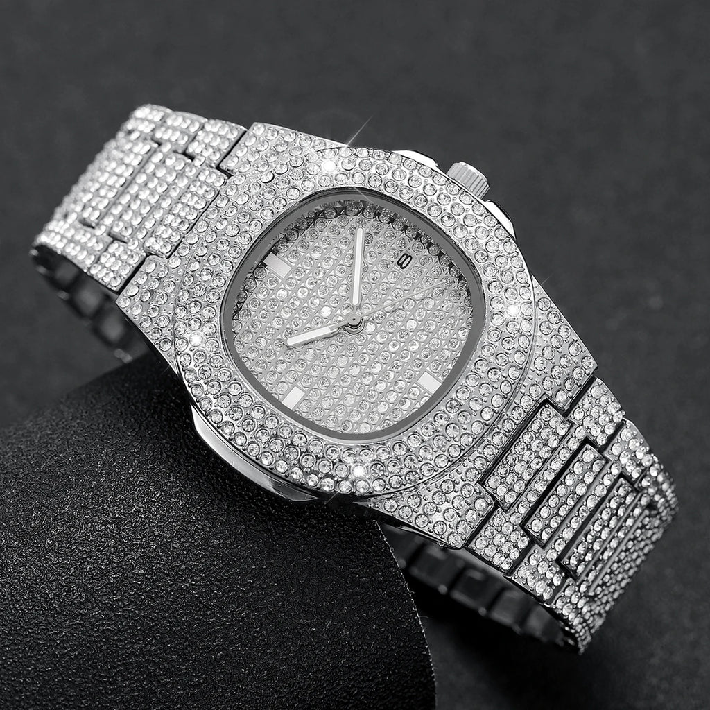 Reloj de Cuarzo Yolako — Correa de Acero Inoxidable