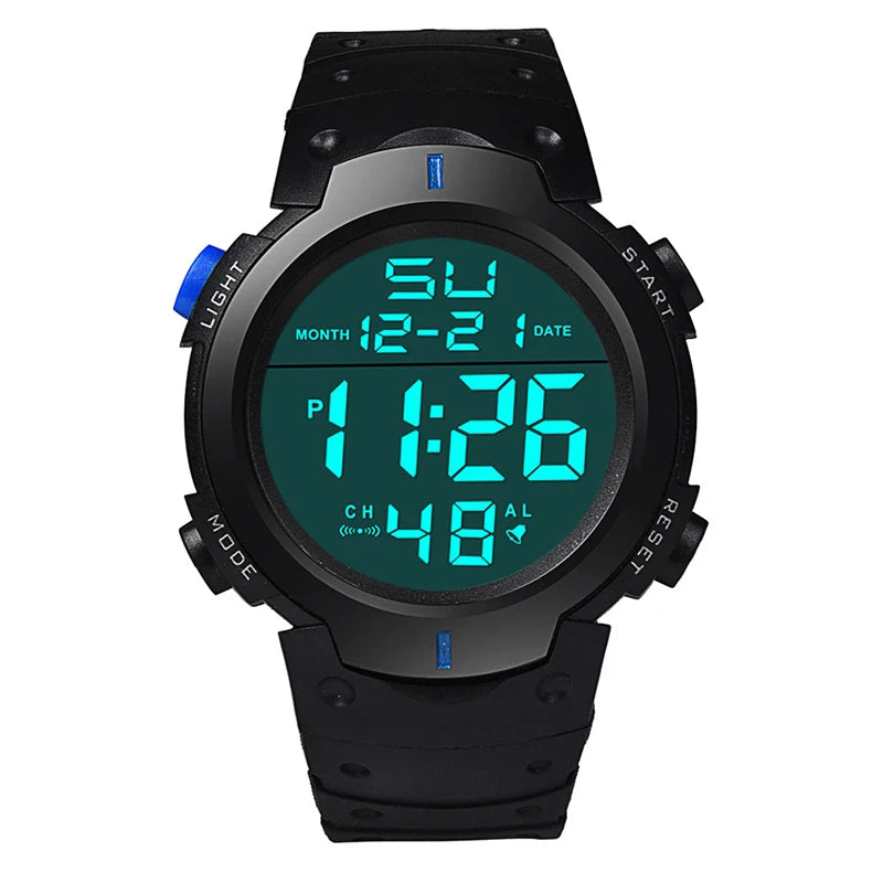 Reloj Digital Deportivo — Diseño Resistente y Funcional
