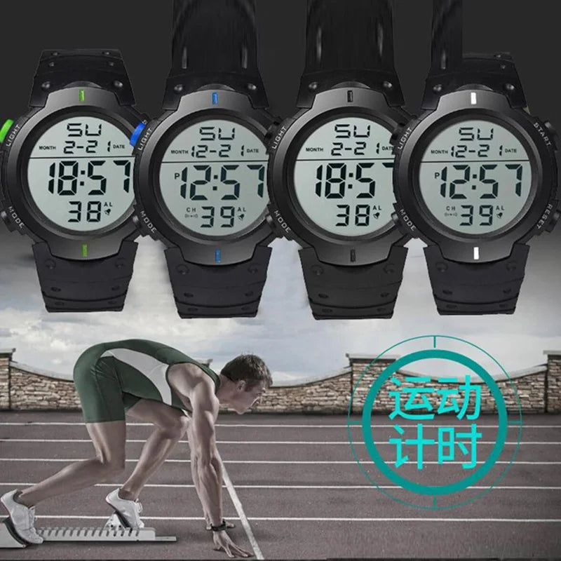 Reloj Digital Deportivo — Diseño Resistente y Funcional