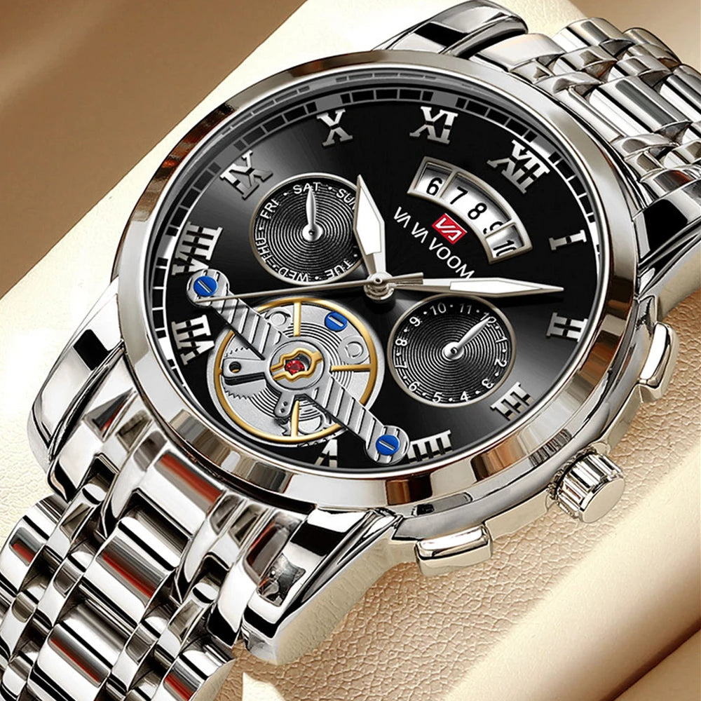 Reloj de Cuarzo VA VA VOOM — Estilo Deportivo Elegante