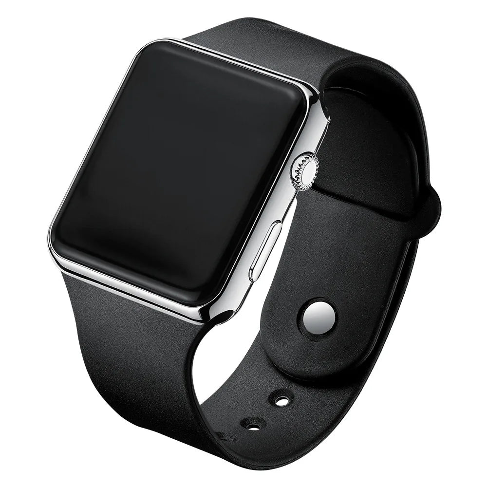 Reloj Digital LED — Diseño Deportivo y Moderno