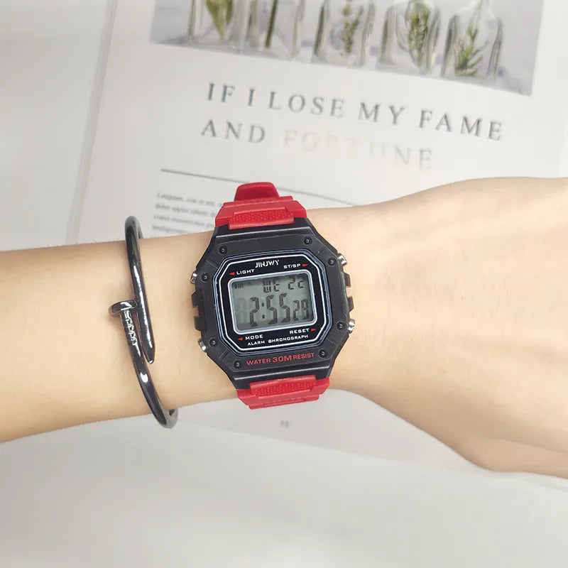 Reloj Digital TINUORA TMC212 — Diseño Rectangular Moderno