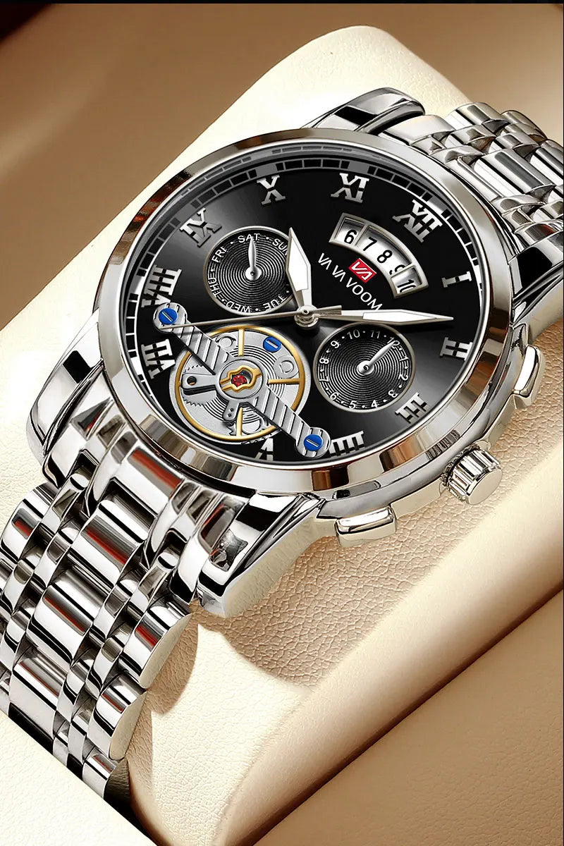 Reloj de Cuarzo VA VA VOOM — Estilo Deportivo Elegante