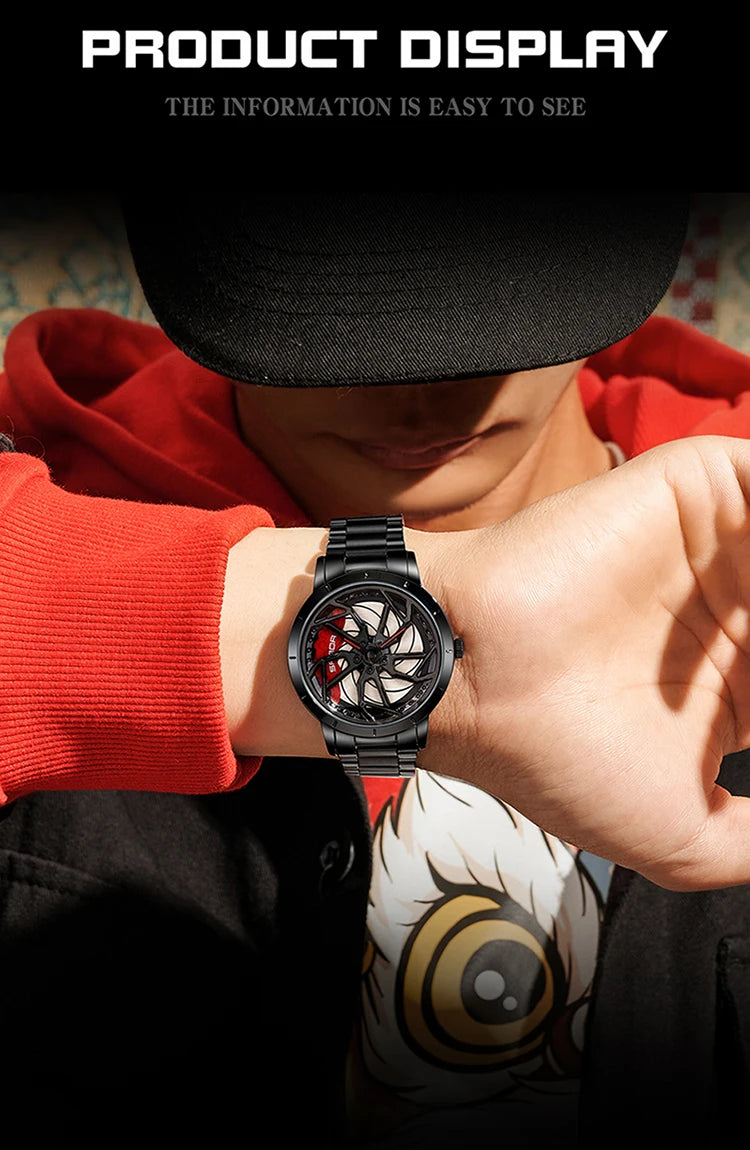Reloj Deportivo SANDA de Cuarzo con Cronógrafo ⌚🔥