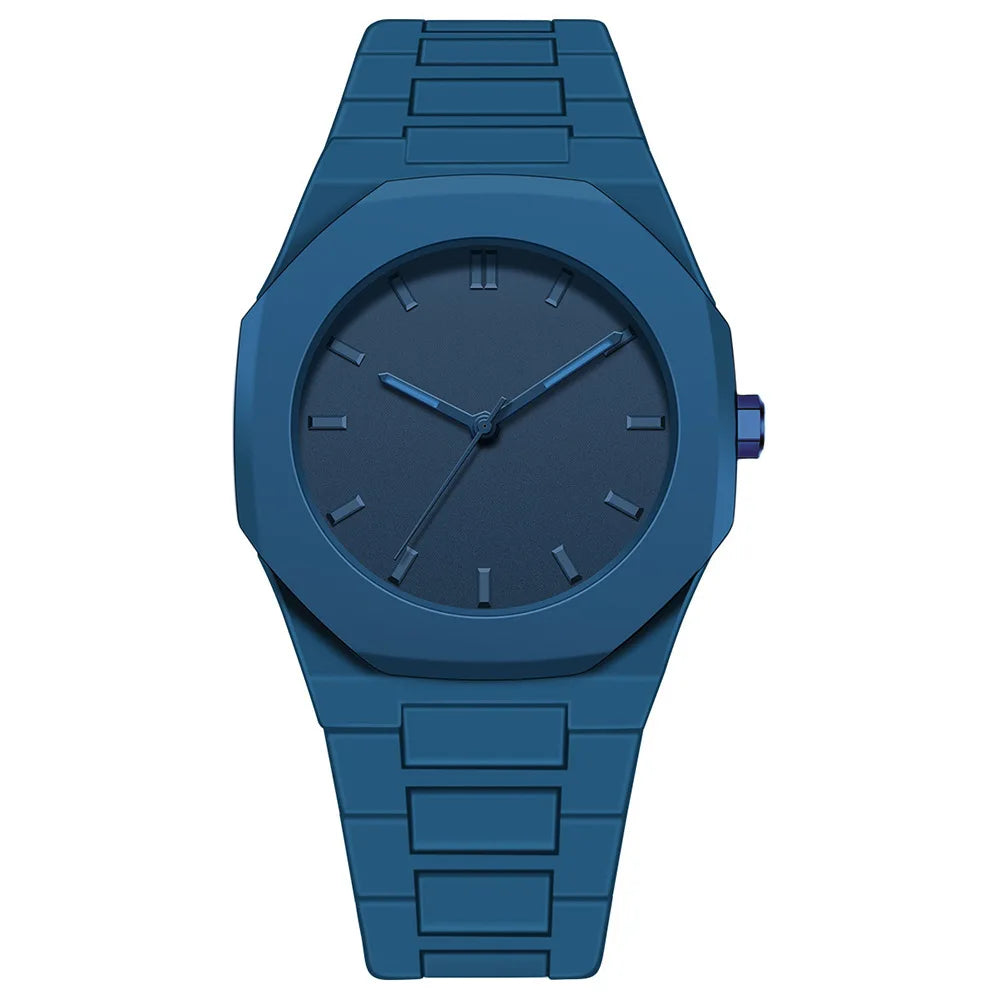 Reloj de Cuarzo ABCD816 — Esfera Grande con Números Arábigos