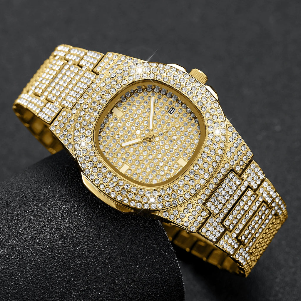 Reloj de Cuarzo Yolako — Correa de Acero Inoxidable