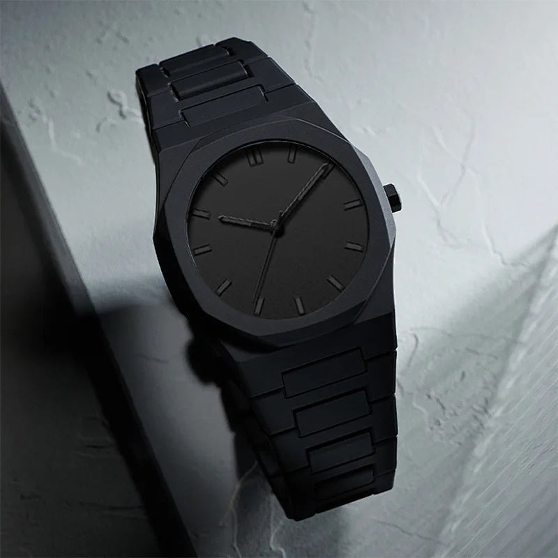 Reloj de Cuarzo ABCD816 — Esfera Grande con Números Arábigos
