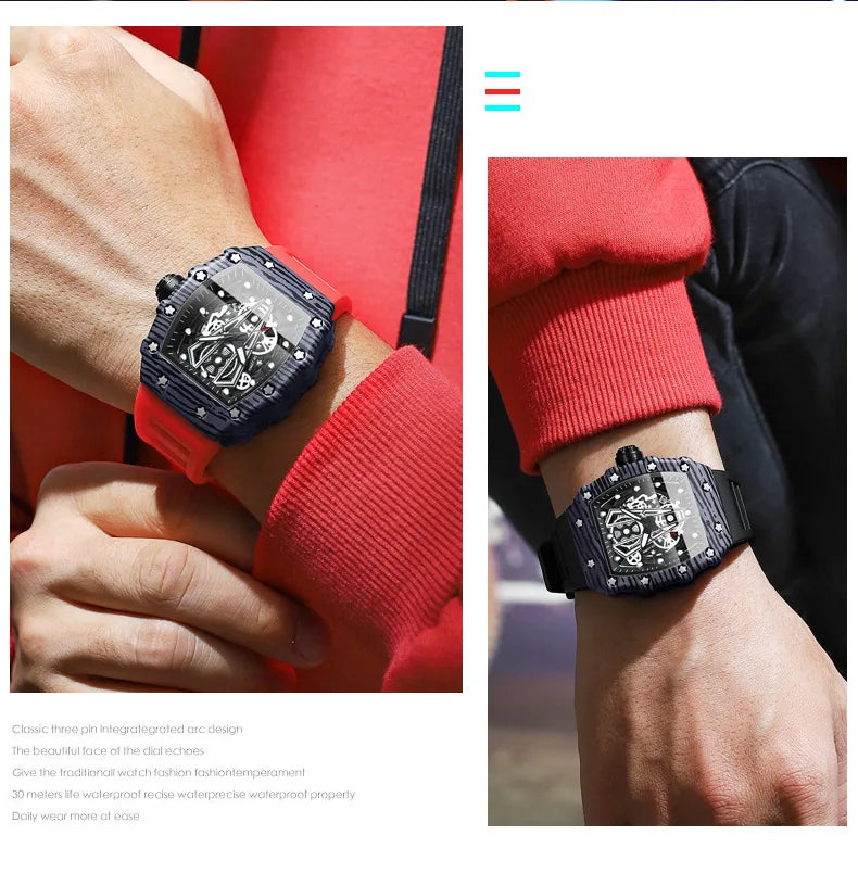 Reloj Deportivo BINBOND de Cuarzo – Resistente al Agua 3ATM ⌚