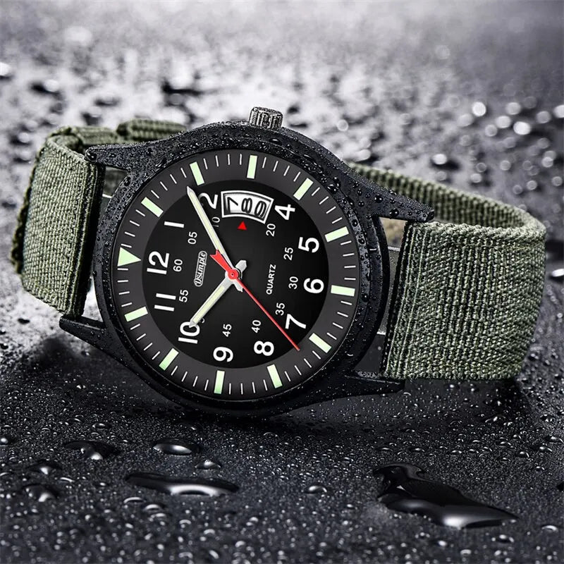 Reloj de Cuarzo DSIMPLE AM87113 — Diseño Casual con Correa de Nylon