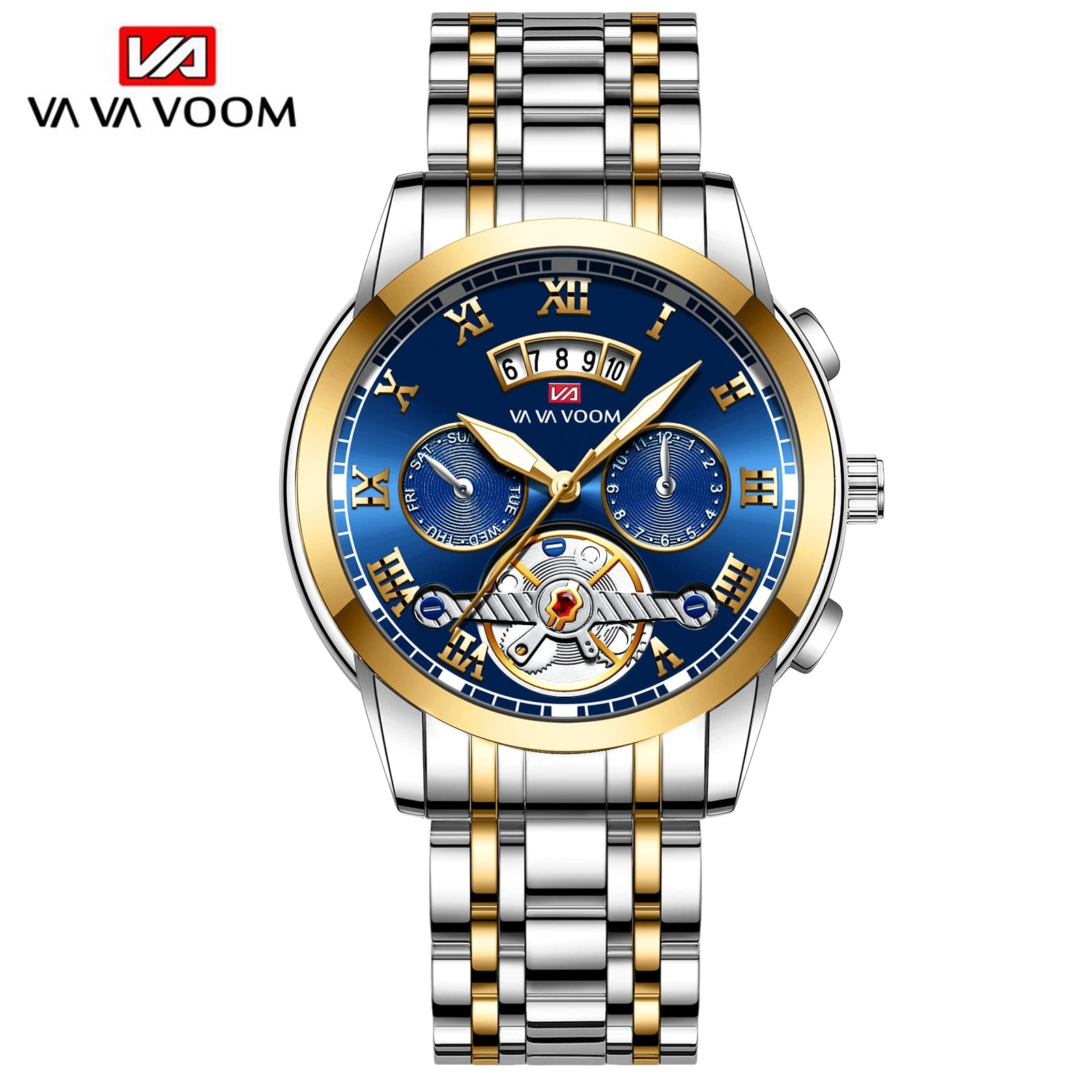 Reloj de Cuarzo VA VA VOOM — Estilo Deportivo Elegante