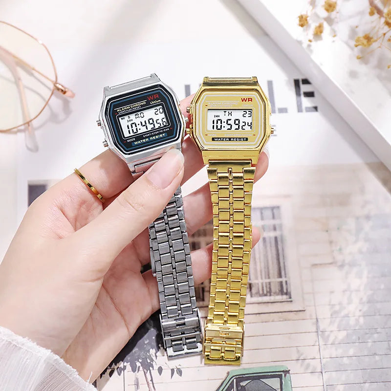 Reloj Digital 3D230217 — Diseño Rectangular con Retroiluminación