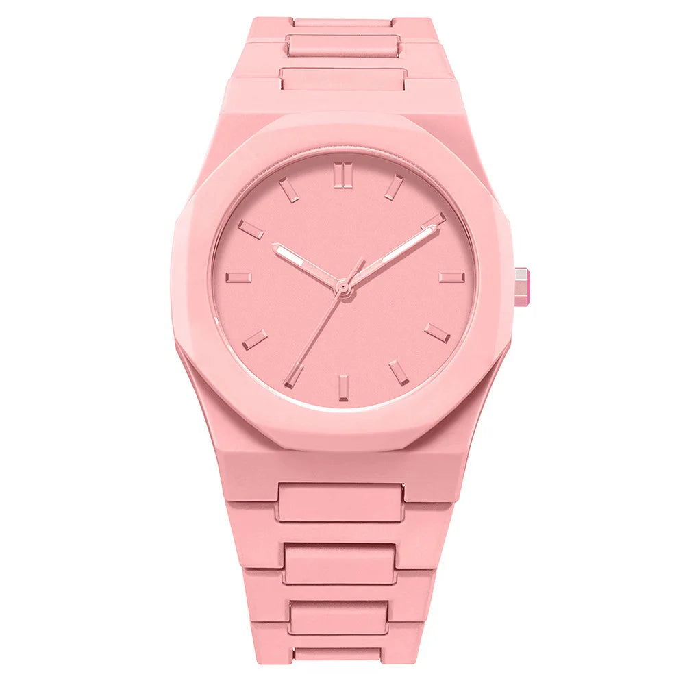 Reloj de Cuarzo ABCD816 — Esfera Grande con Números Arábigos