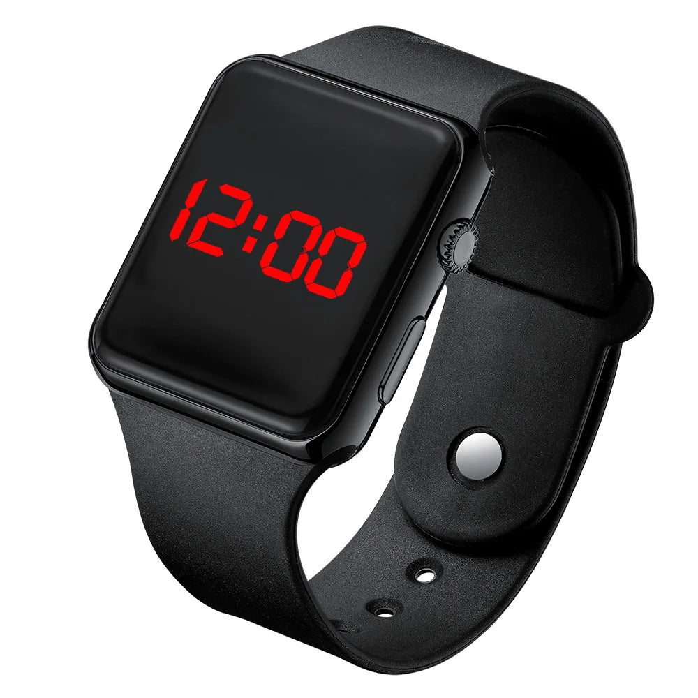 Reloj Digital LED — Diseño Deportivo y Moderno