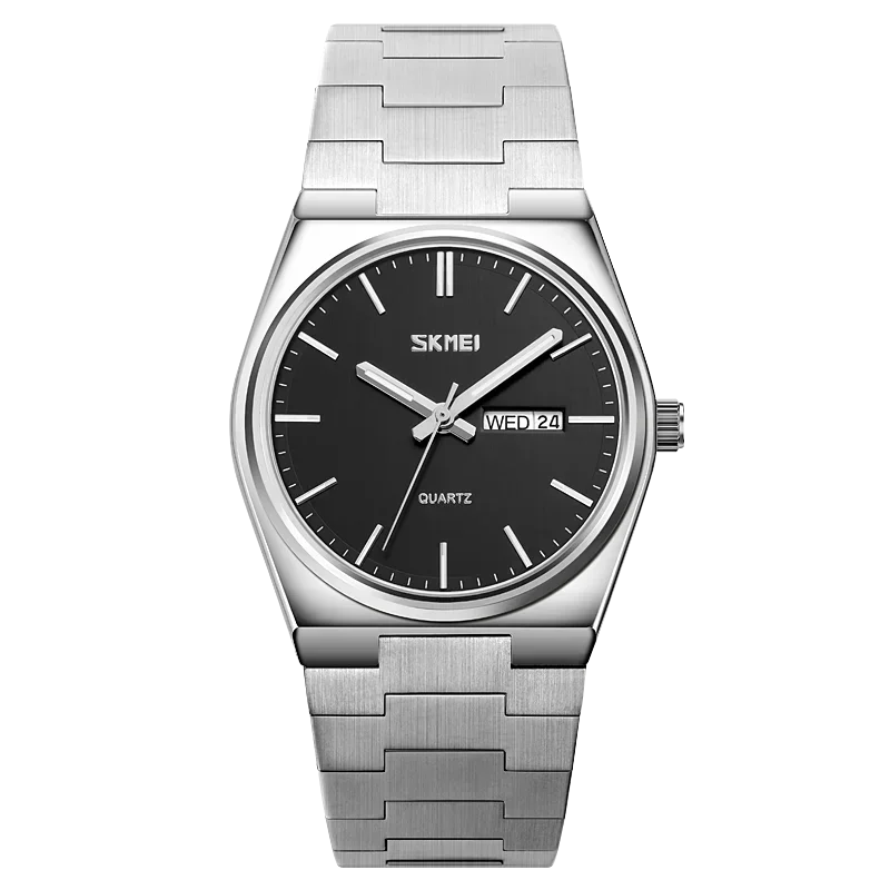 Reloj SKMEI 9288 de Cuarzo con Correa de Acero Inoxidable ⌚✨