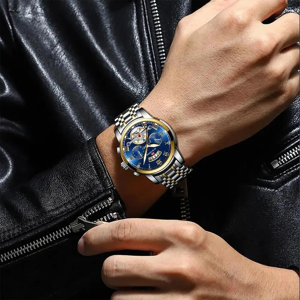 Reloj de Cuarzo VA VA VOOM 2453 — Estilo Deportivo con Numeración Romana