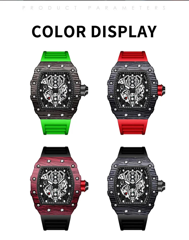 Reloj Deportivo BINBOND de Cuarzo – Resistente al Agua 3ATM ⌚