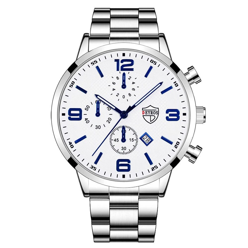 Reloj de Cuarzo DEYROS DS1534 — Estilo Business Clásico