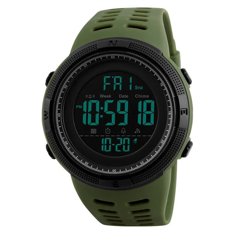 Reloj Digital YIKAZE — Multifunción Deportivo y Casual