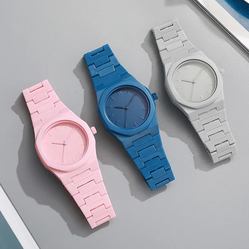 Reloj de Cuarzo ABCD816 — Esfera Grande con Números Arábigos