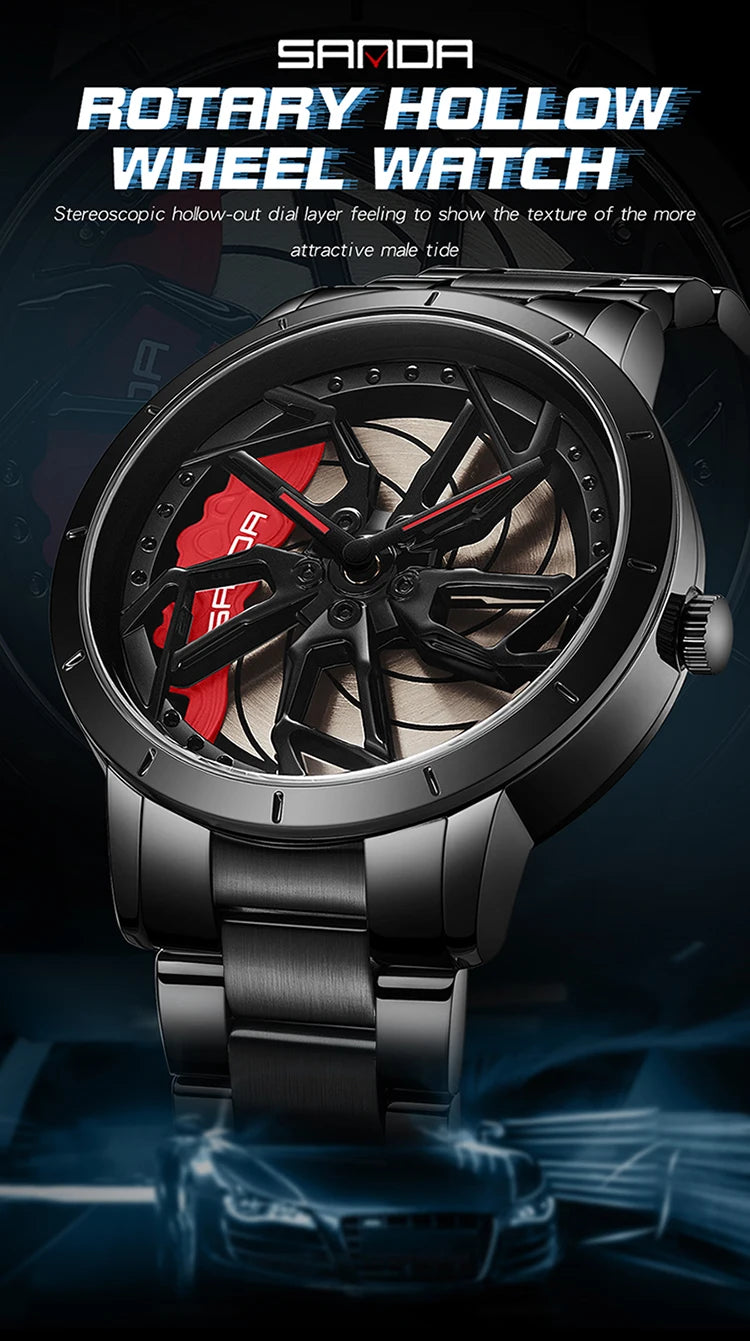 Reloj Deportivo SANDA de Cuarzo con Cronógrafo ⌚🔥