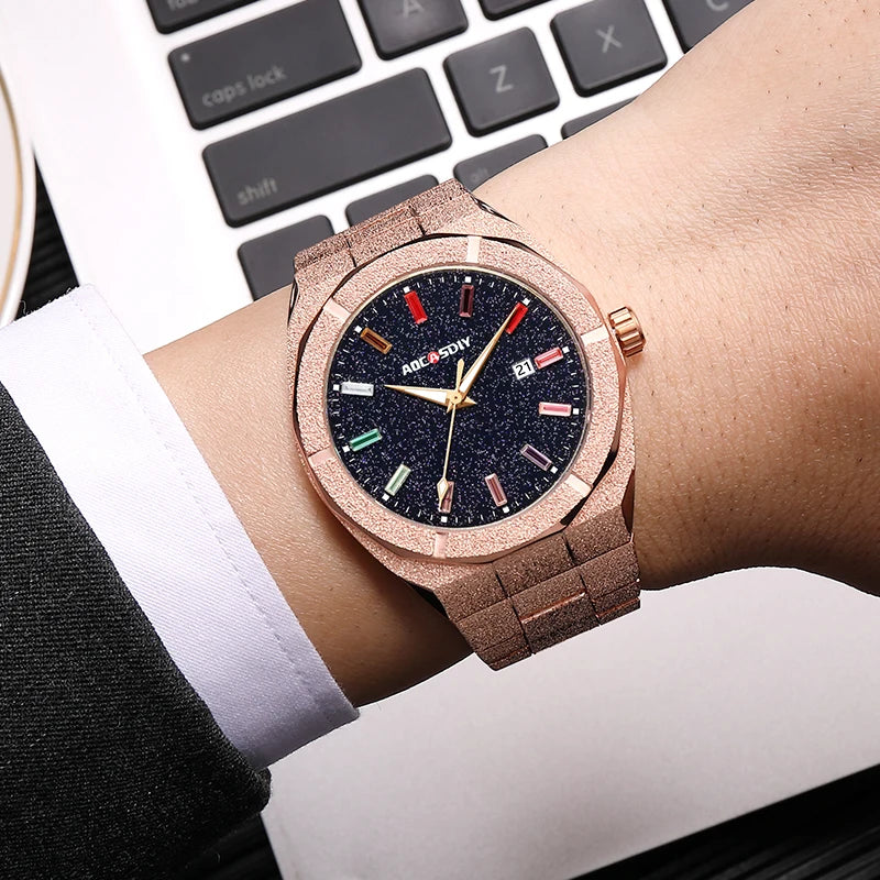 Reloj de Cuarzo AOCASDIY A6035 — Estilo Business Elegante