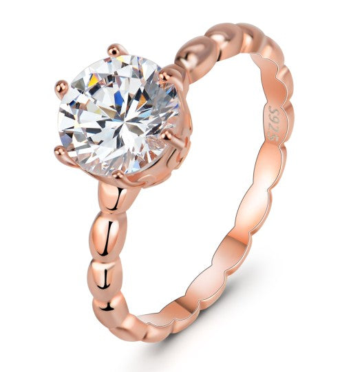 Anillo de Joyería de Plata de Ley 925
