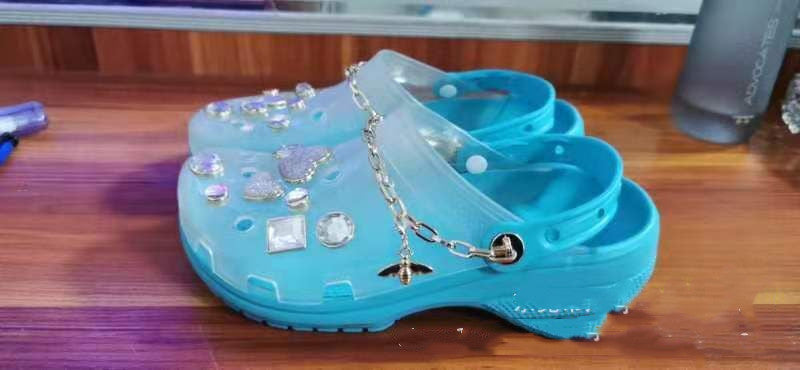 🏖️ Sandalias de Playa con Lentejuelas para Mujer ✨