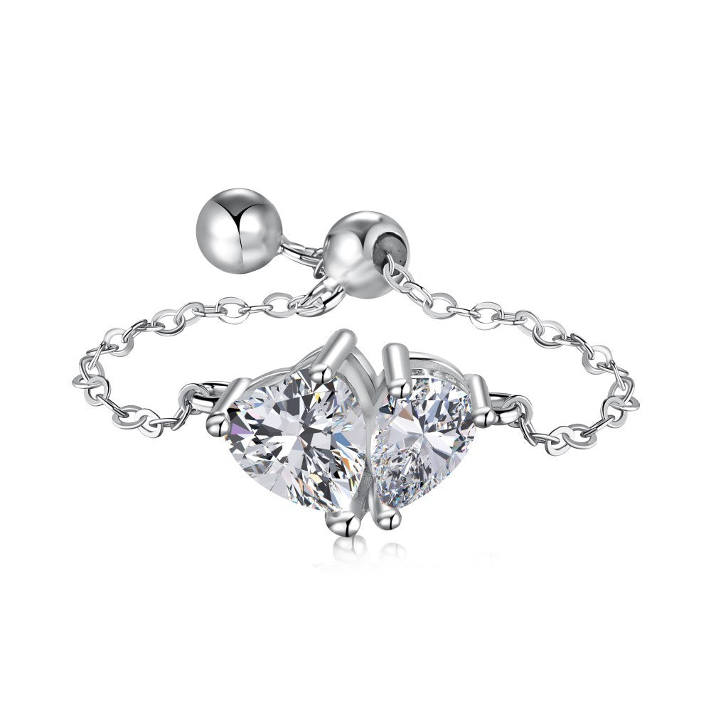 Anillo de Moda de Prisma en Plata de Ley - Diseño para Todo Combinar - vista 7, joyería de moda