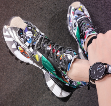 Zapatillas de Moda Coloridas y Atemporales para Hombre, Colección Otoño