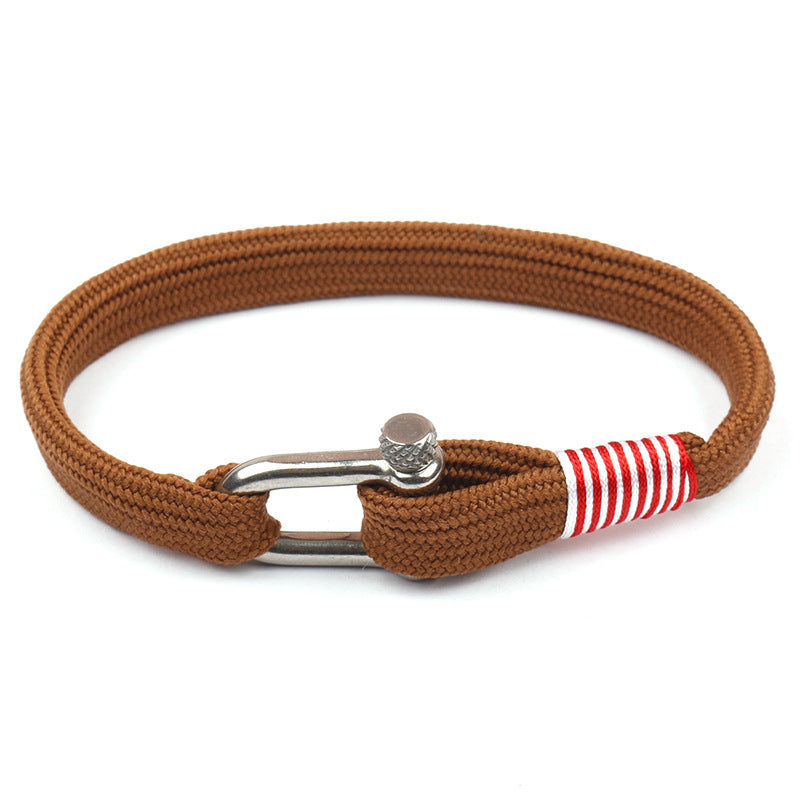 Pulsera de Ancla para Hombre - Joyería de Moda al por Mayor