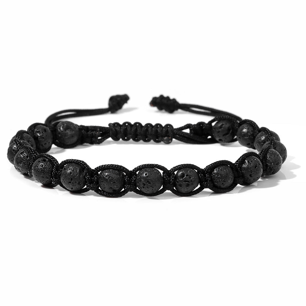 Pulsera de Piedras Naturales y Cristales - vista completa, joyería de moda