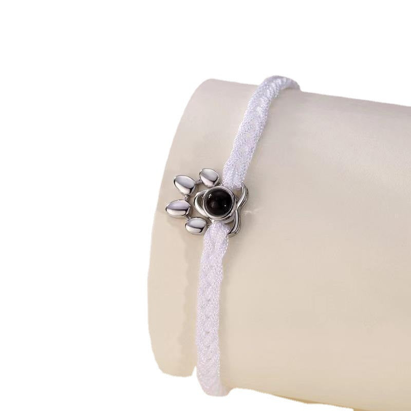 Pulsera de Proyección de Garra de Perro con Foto Grabada - vista 7, joyería de moda