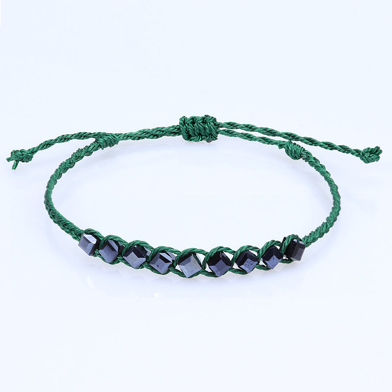Pulsera de Perlas de Cristal Cúbico - Diseño Hecho a Mano - vista 9, joyería de moda