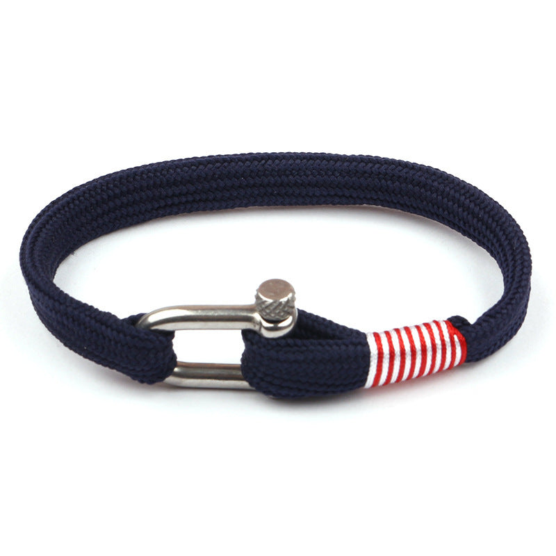 Pulsera de Ancla para Hombre - Joyería de Moda al por Mayor