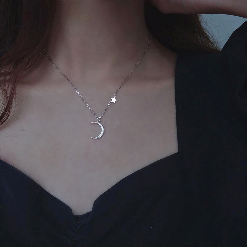 🌙 Collar Romántico de Circonita ✨
