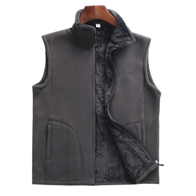 Chaleco de Forro Polar para Hombres para Actividades Deportivas al Aire Libre