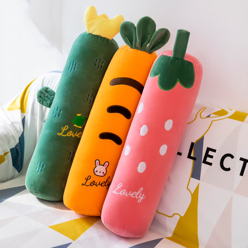 Almohada de Maternidad de Peluche con Diseño de Dibujos Animados para Confort y SoportAlmohada de maternidad de peluche con diseño de dibujos animados para mayor comodidad y apoyo.