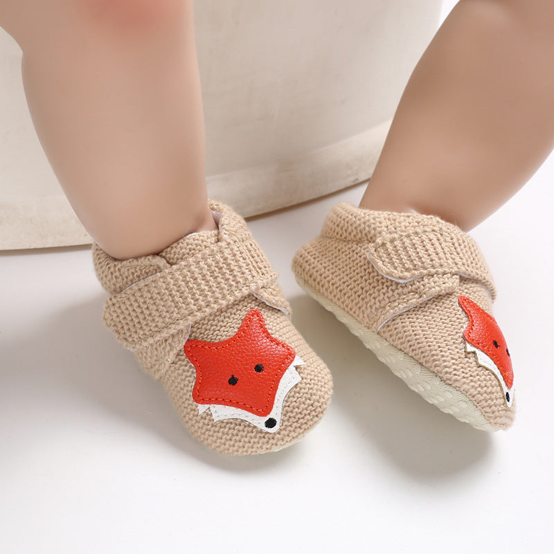 Zapatos de Bebé Suaves y con Dibujos Animados para Niños de 0-1 Año