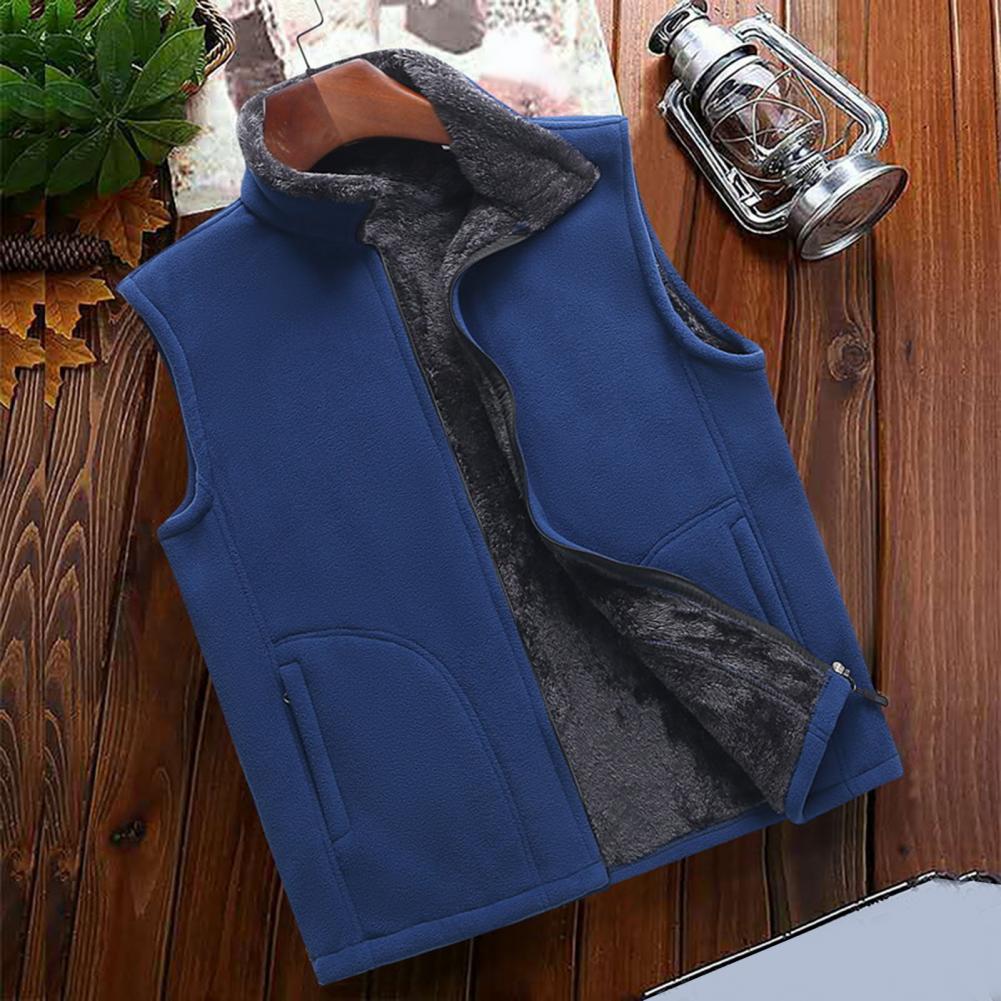 Chaleco de Forro Polar para Hombres para Actividades Deportivas al Aire Libre