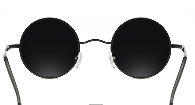Gafas de Sol Redondas Retro con Diseño de Montura Clásica