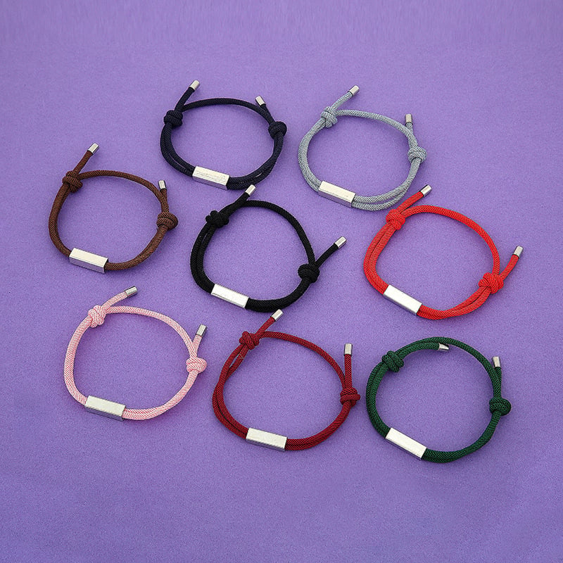 Pulsera Sencilla de Cuerda Milan para Hombres y Mujeres